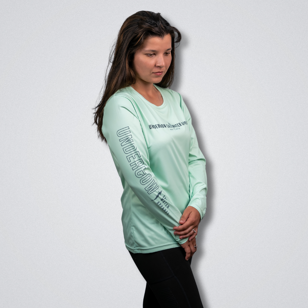 Undertow Cool Mint UV Fishing Shirt Womens Vol. 2
