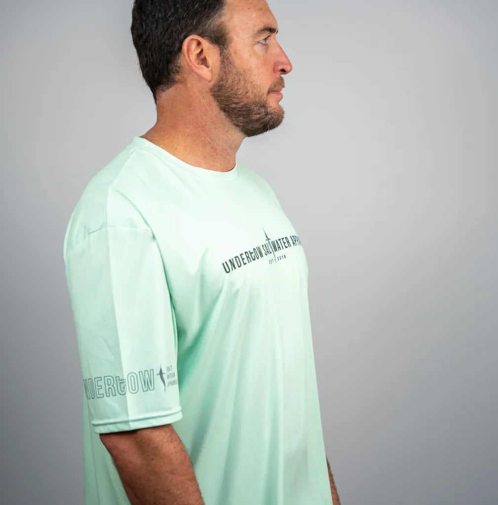 Undertow Cool Mint Short Sleeve Fishing Shirt