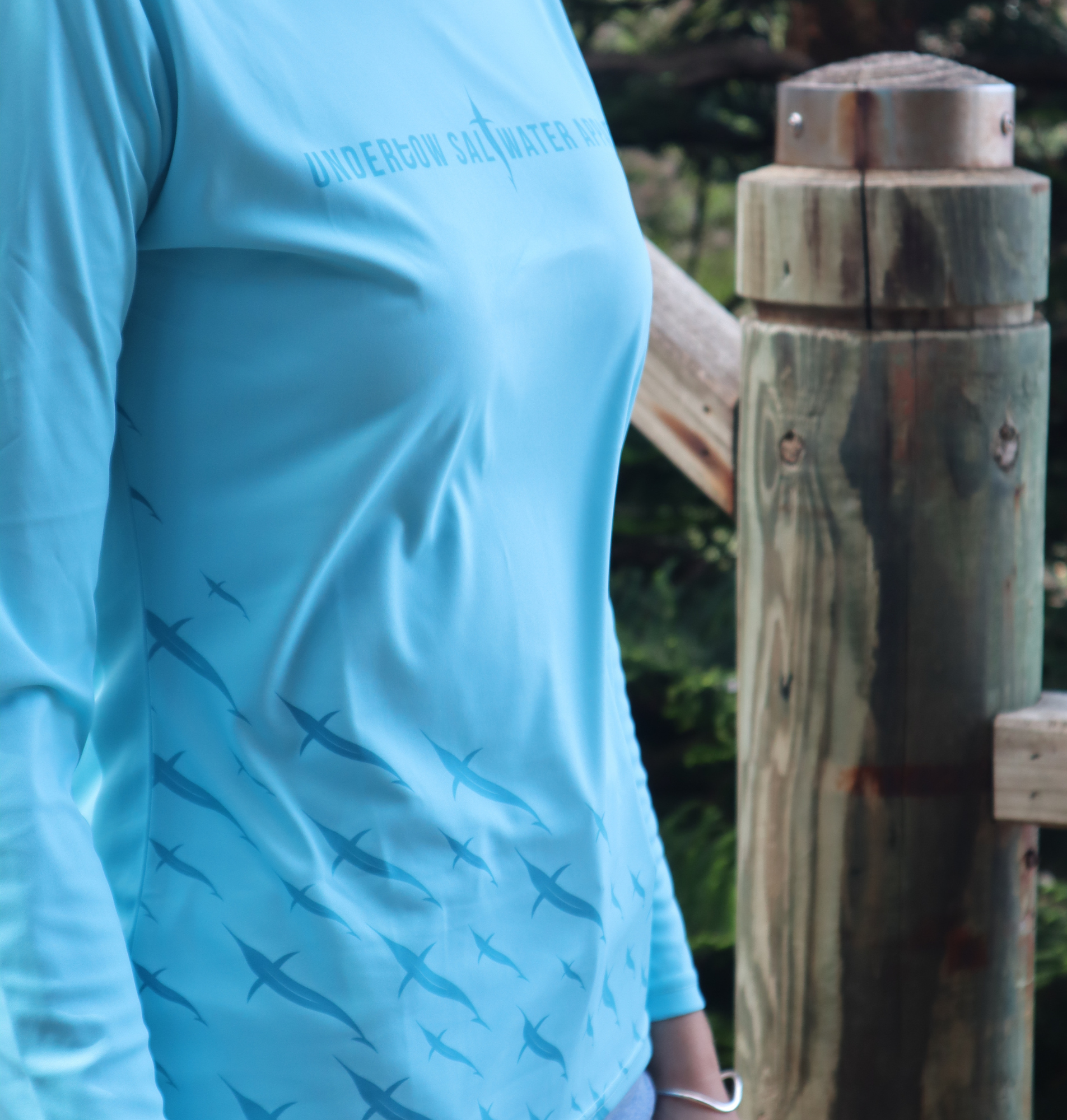 Undertow Blue Lagoon Fishing Shirt - Womens