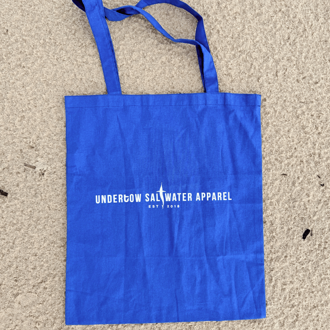 Undertow Blue Tote Bag
