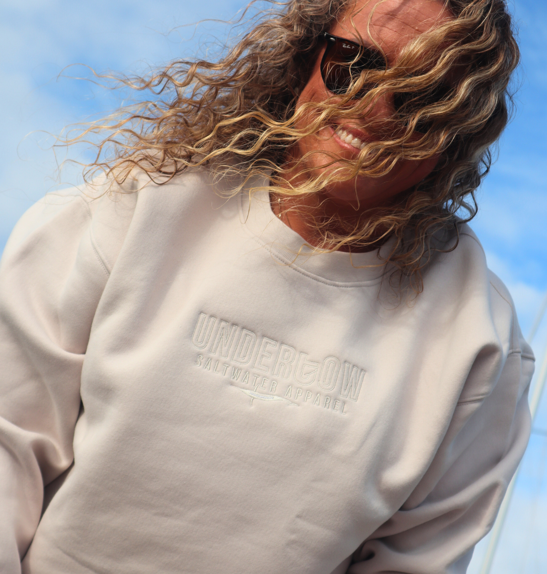 Undertow Ladies Outline Crew