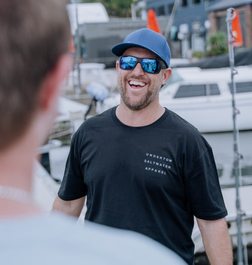 Undertow Nautical Blue Tee