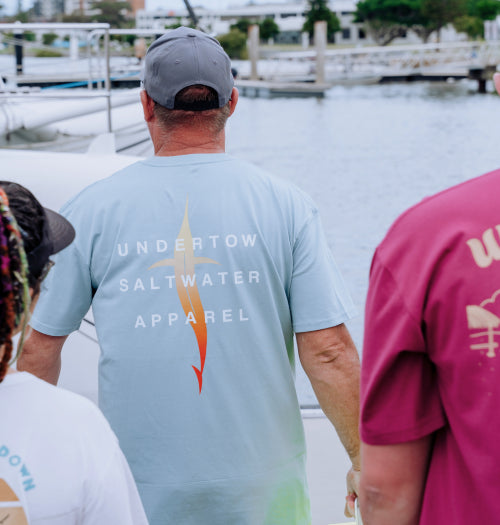 Neon Current Tee - Sunrise