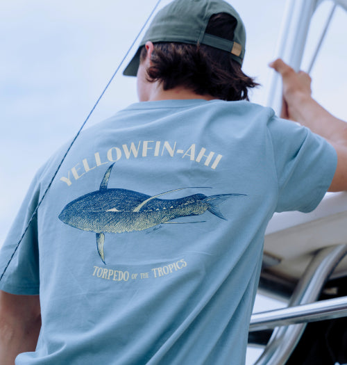 Undertow Sketch Art Series Yellowfin Tuna