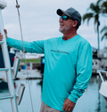 Undertow Turquoise Tides Fishing Shirt