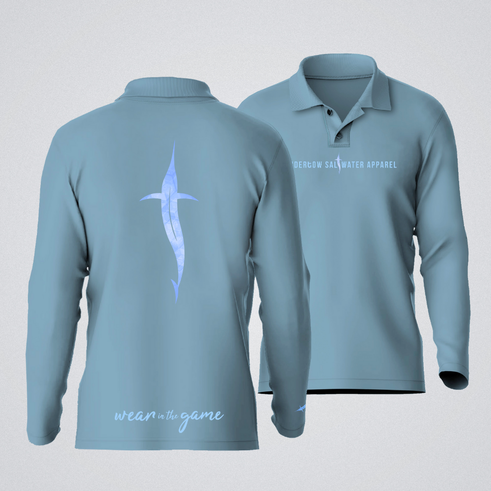 Undertow Stormy Seas Fishing Shirt Vol. 2 Collared