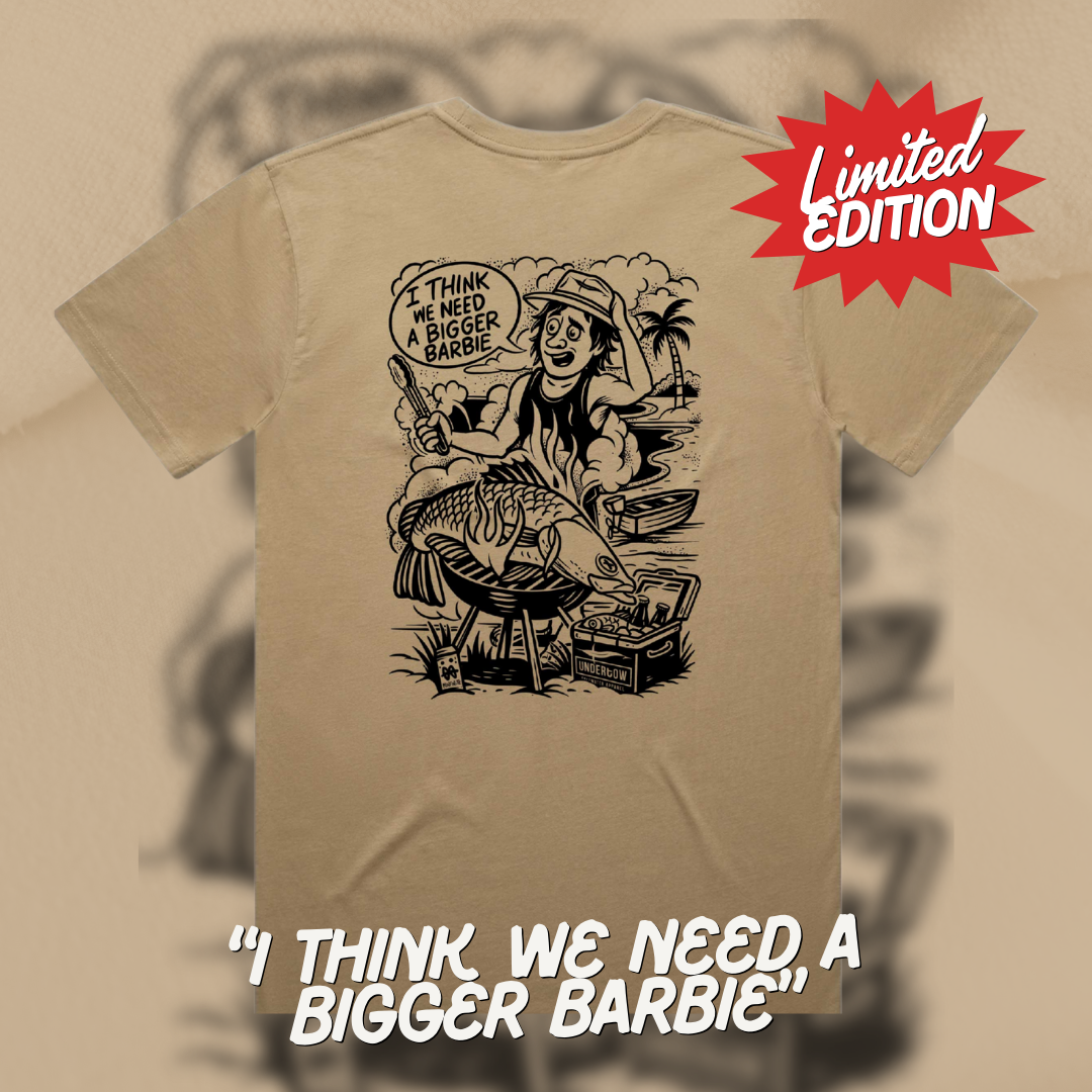 I think we need a bigger barbie! Tee