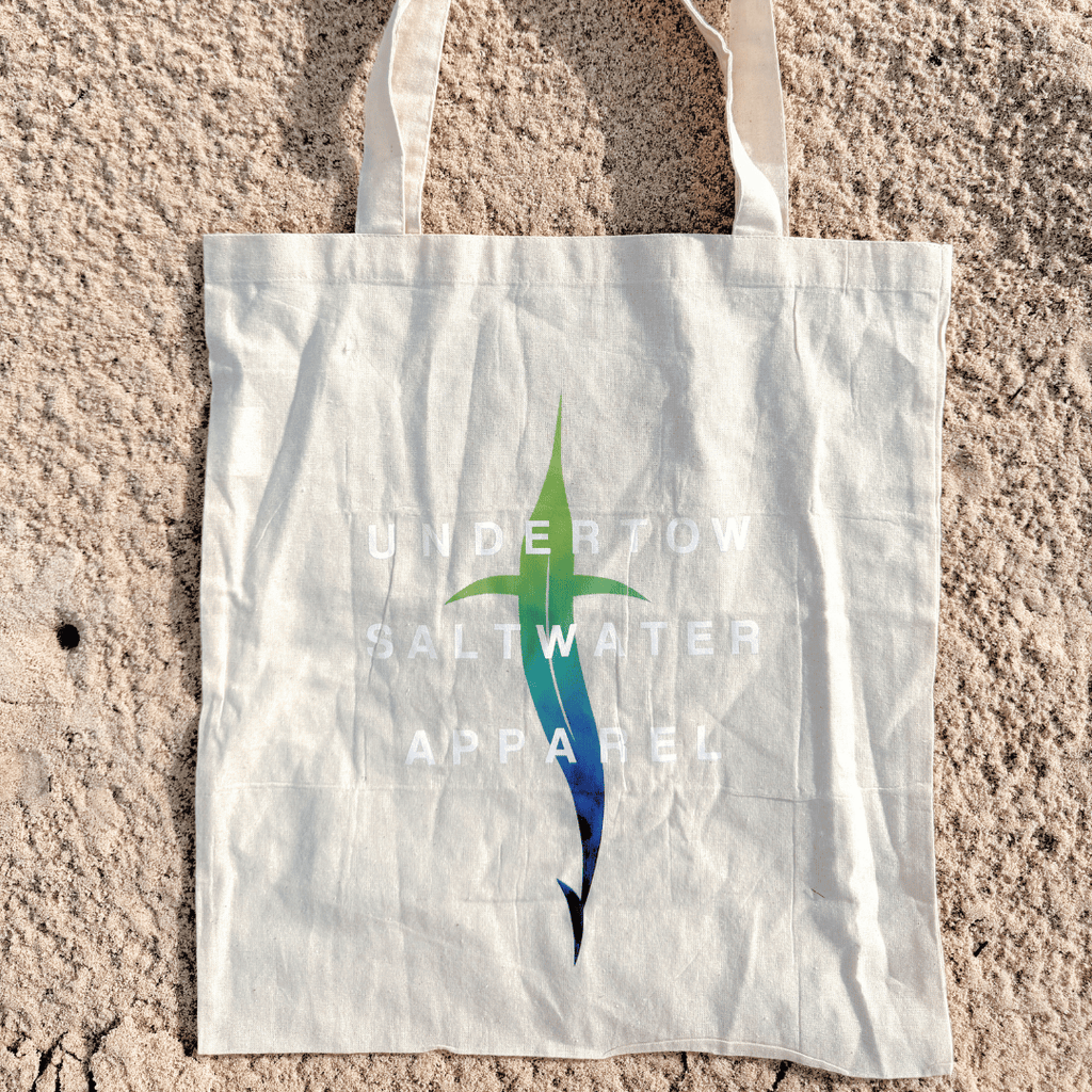 Neon Ocean Tote Bag