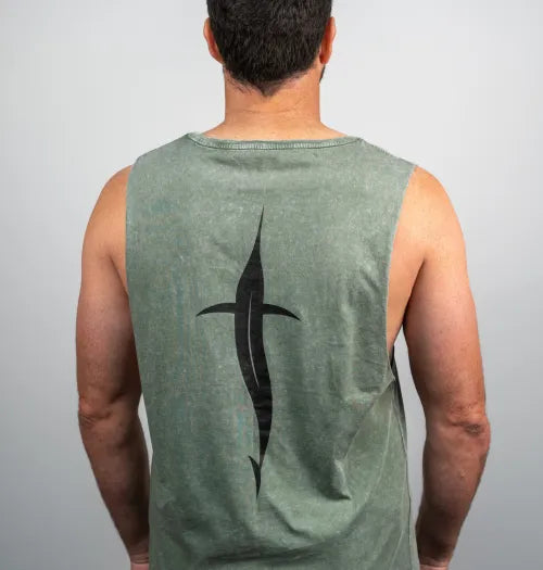 Undertow Stone Wash Singlet