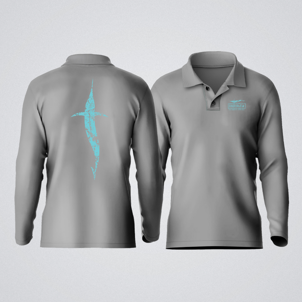 Undertow Kids Fishing Shirt- Collared - Seaweathered