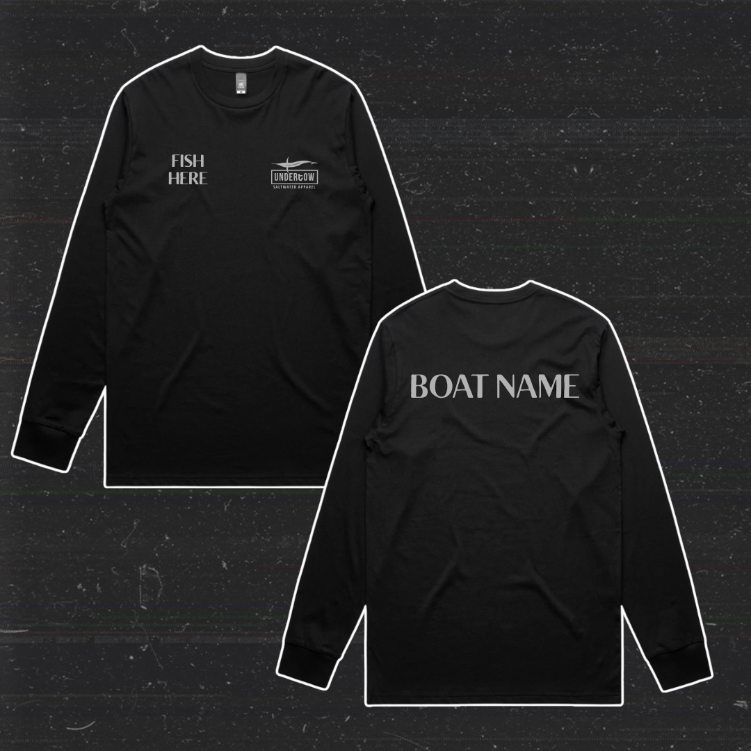 Boat Name Long Sleeve T-shirt