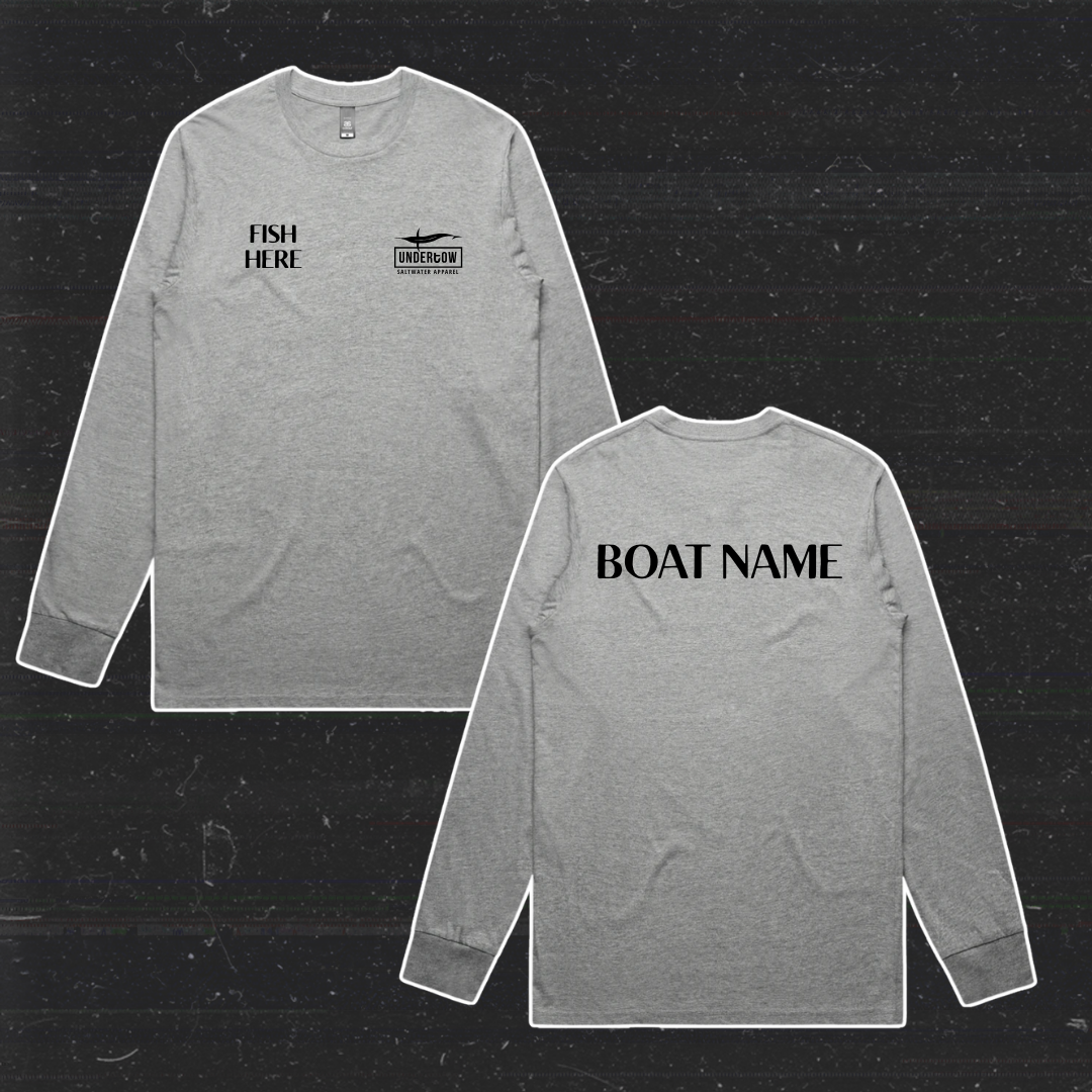 Boat Name Long Sleeve T-shirt