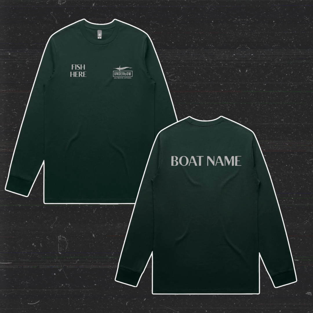 Boat Name Long Sleeve T-shirt