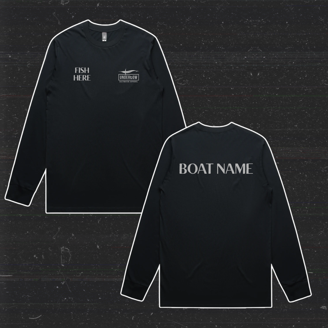 Boat Name Long Sleeve T-shirt