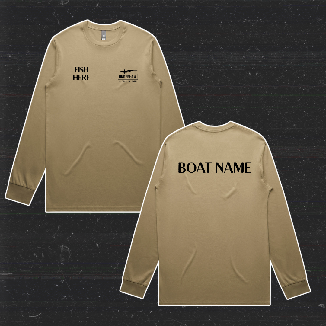 Boat Name Long Sleeve T-shirt