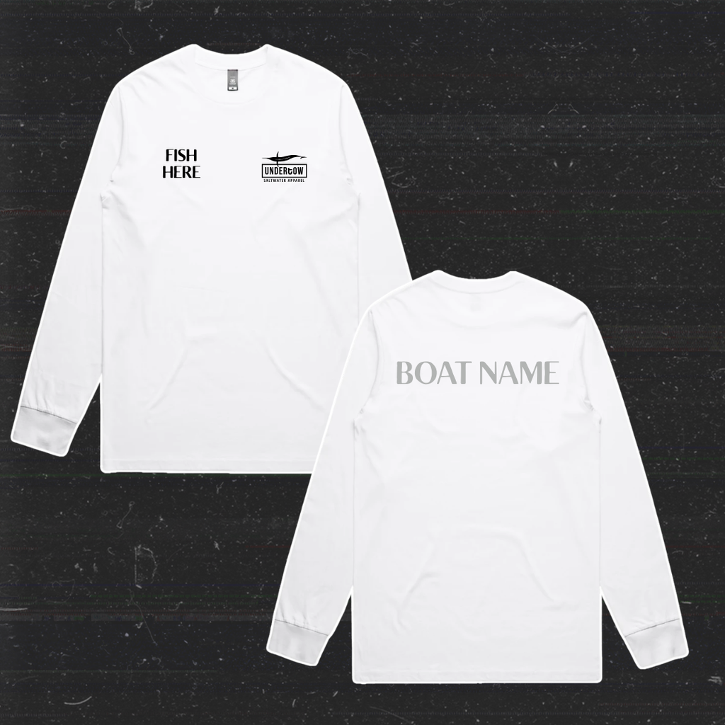 Boat Name Long Sleeve T-shirt