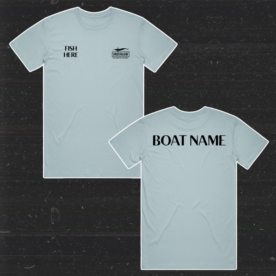 Boat Name T-shirt