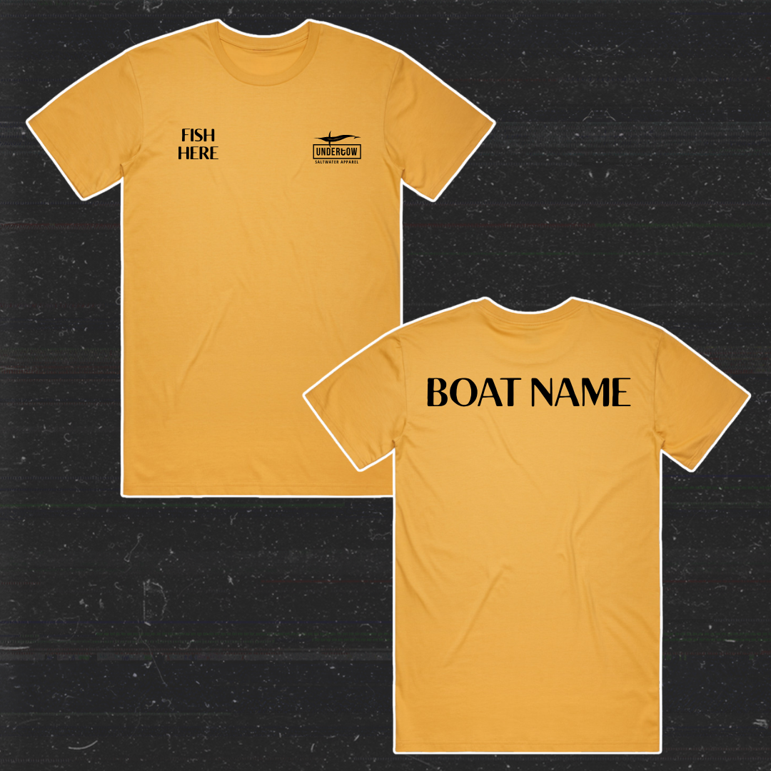 Boat Name T-shirt
