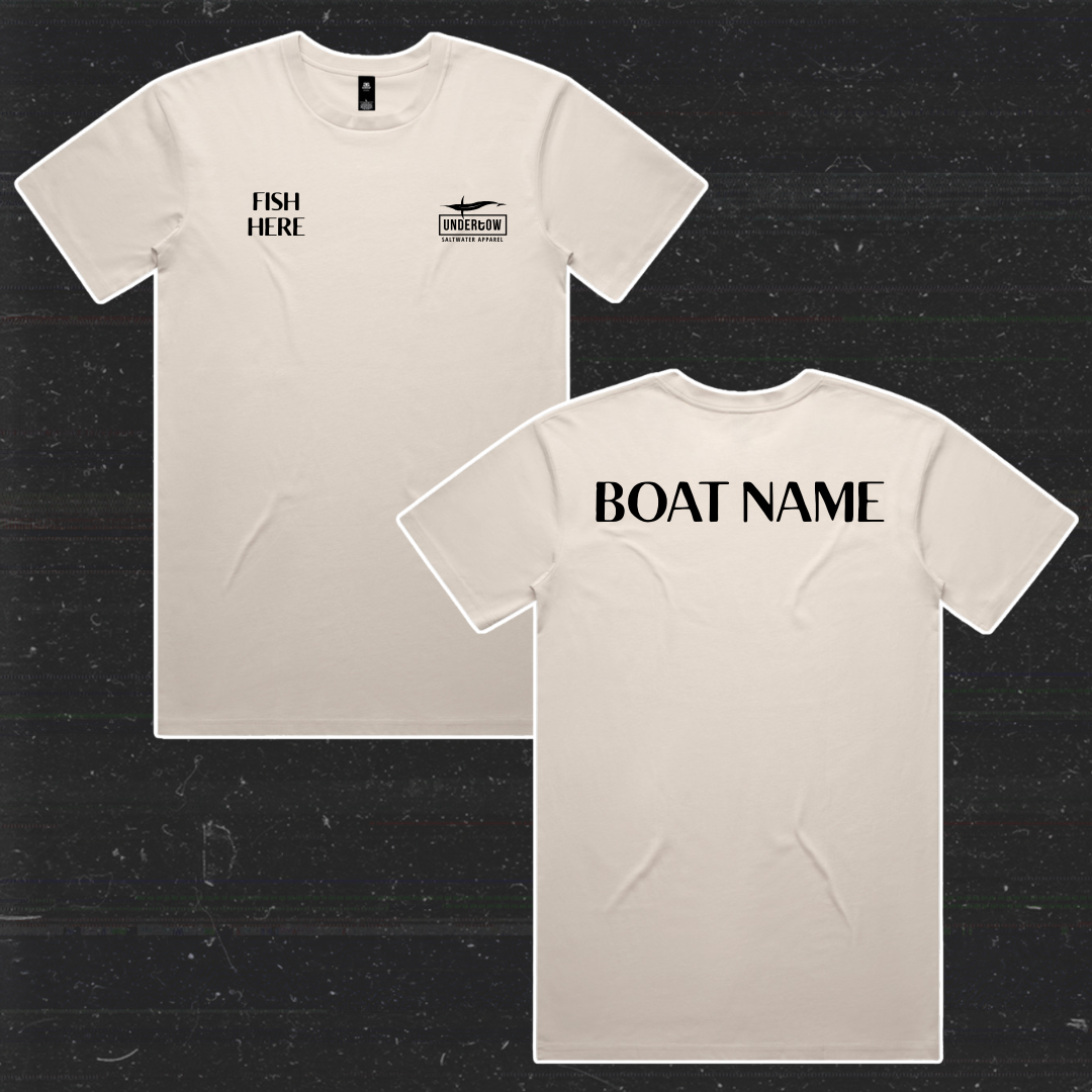 Boat Name T-shirt