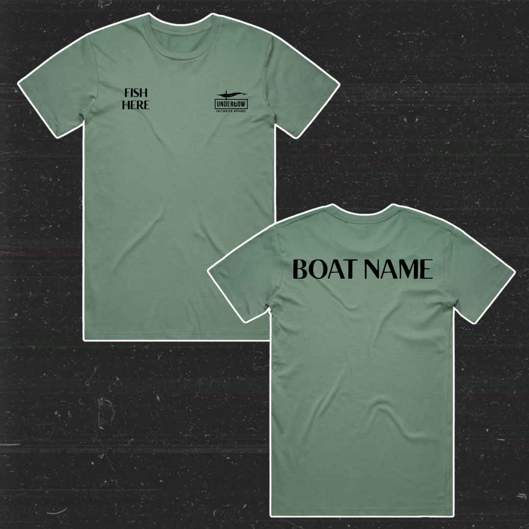 Boat Name T-shirt