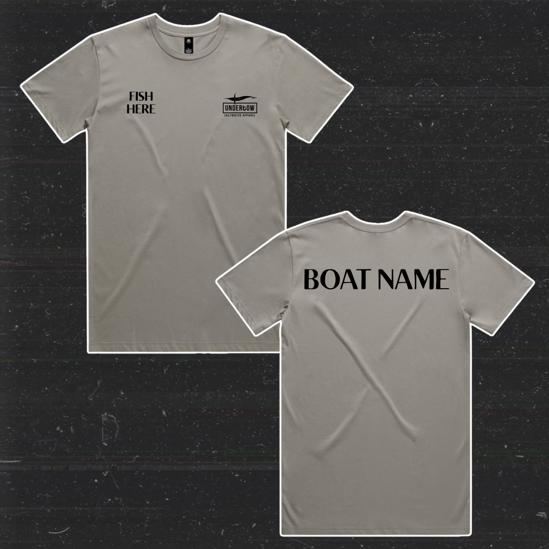Boat Name T-shirt