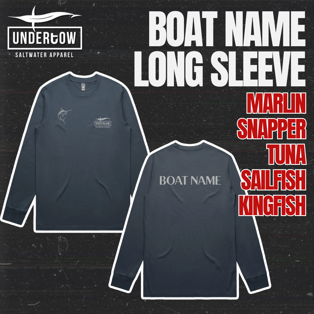 Boat Name Long Sleeve T-shirt