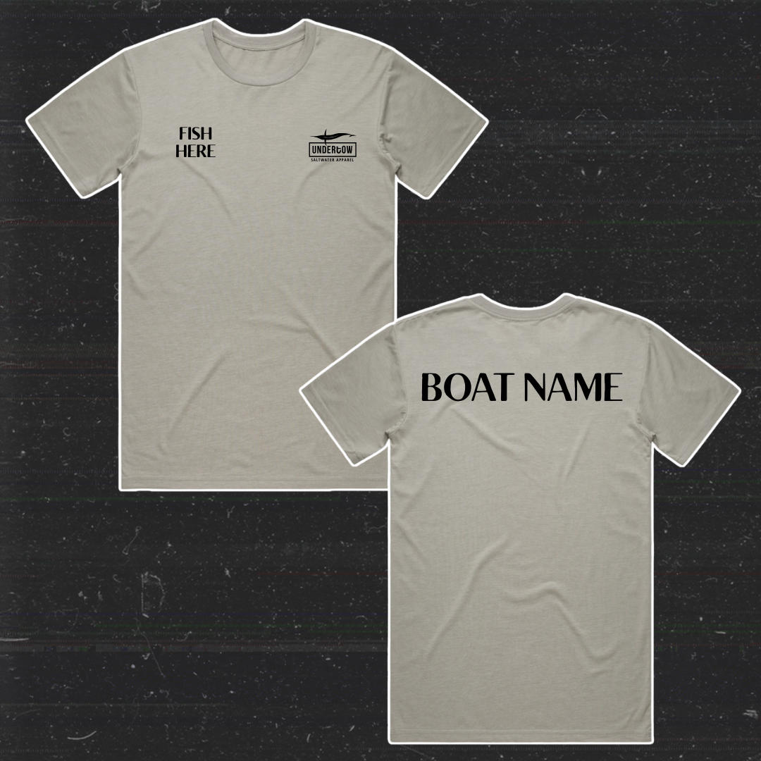 Boat Name T-shirt