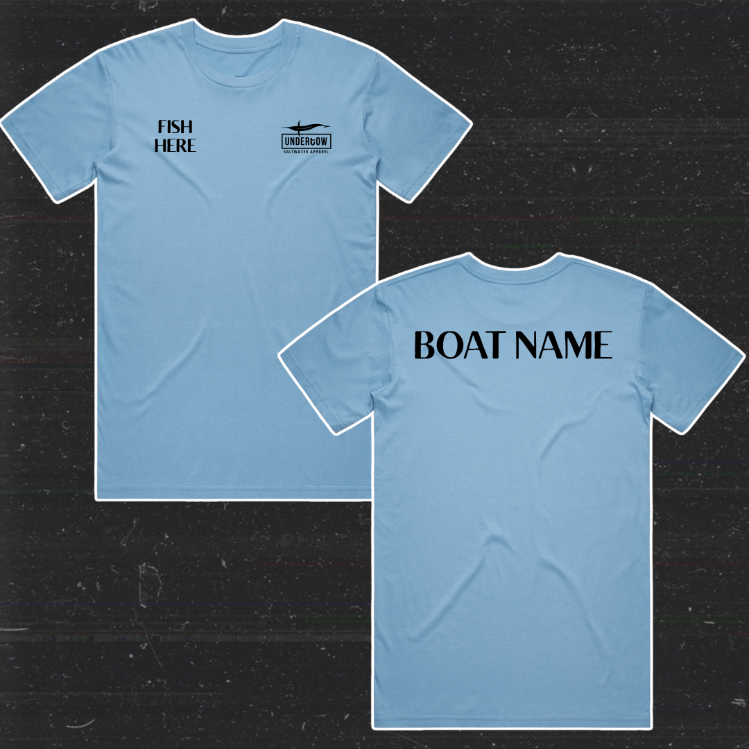 Boat Name T-shirt