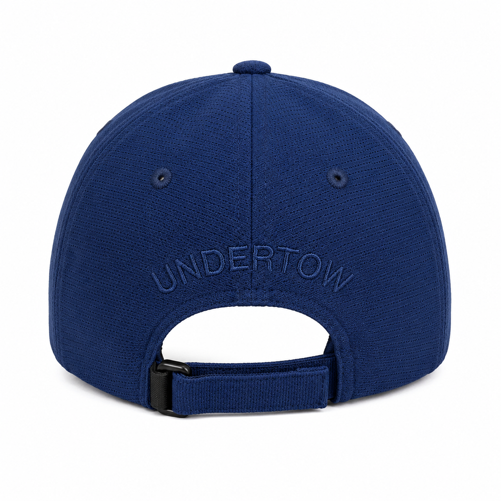 Undertow Water Resistant Cool Dry FlexFit Cap - Navy