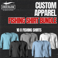 Custom Fishing Shirt Bundle - x 10