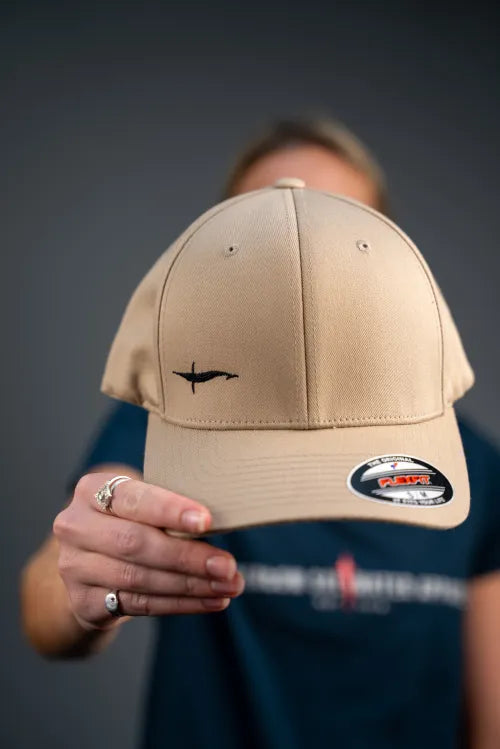 Undertow Marlin FlexFit Cap - Khaki