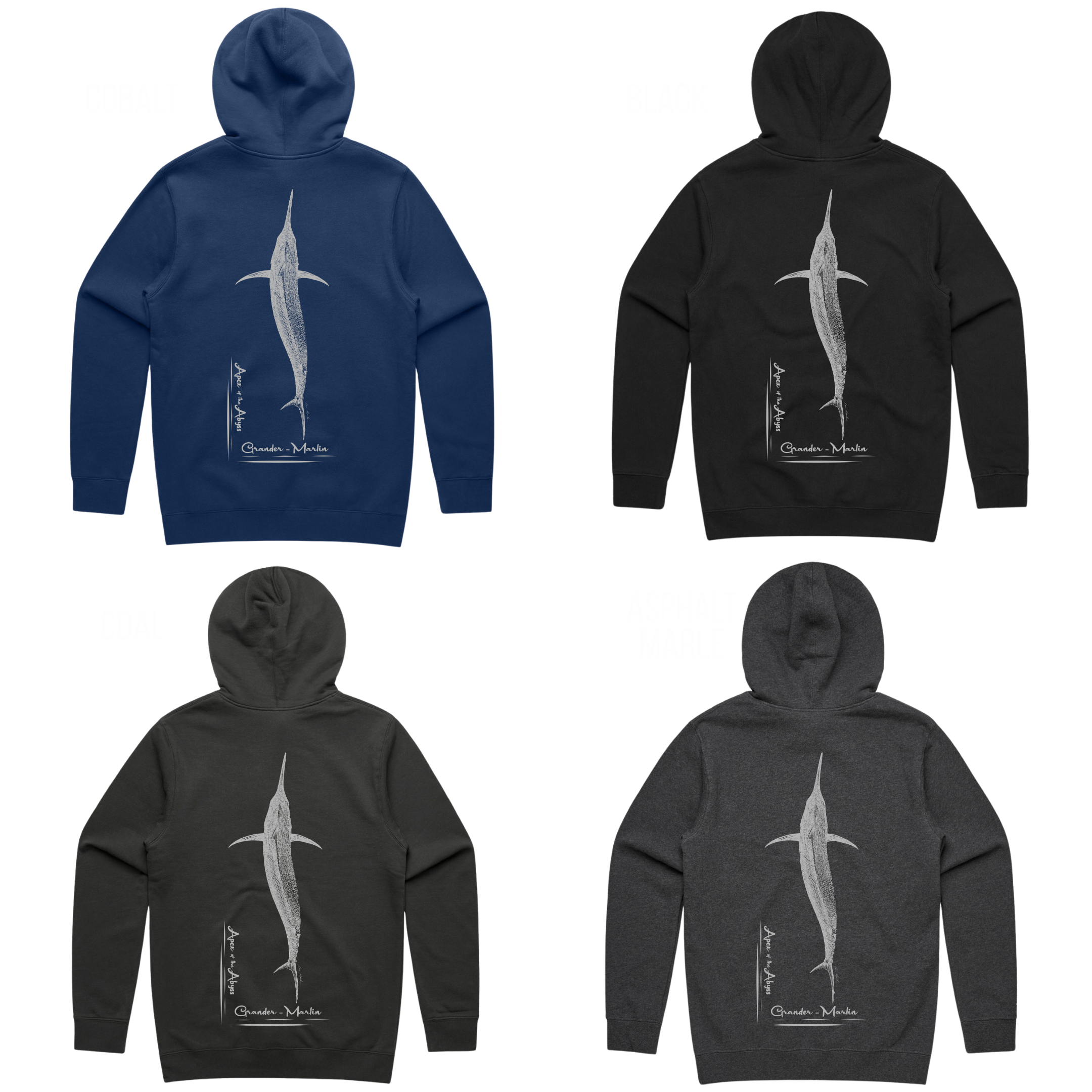 Sketch Marlin Hoodie