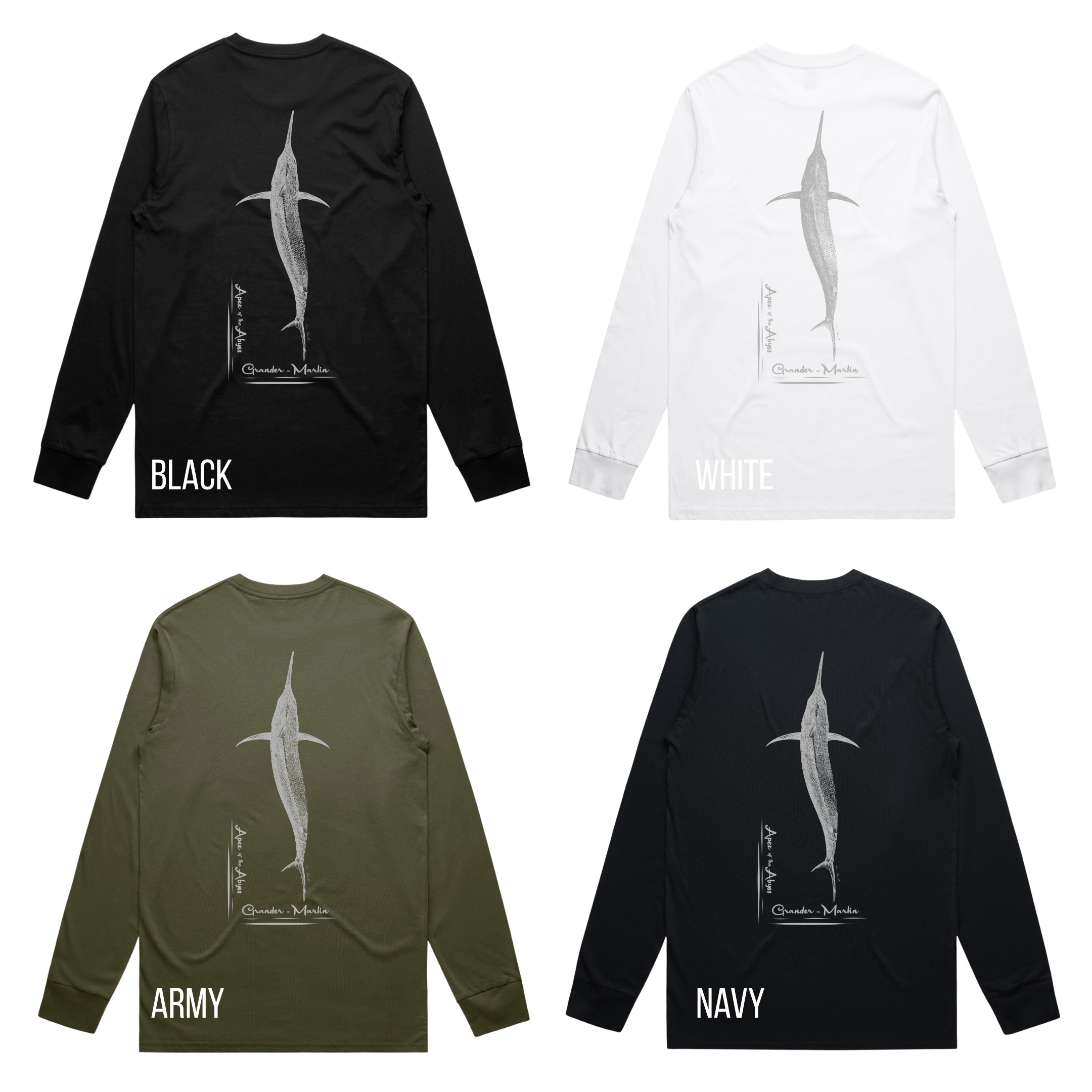 Sketch Marlin Long Sleeve
