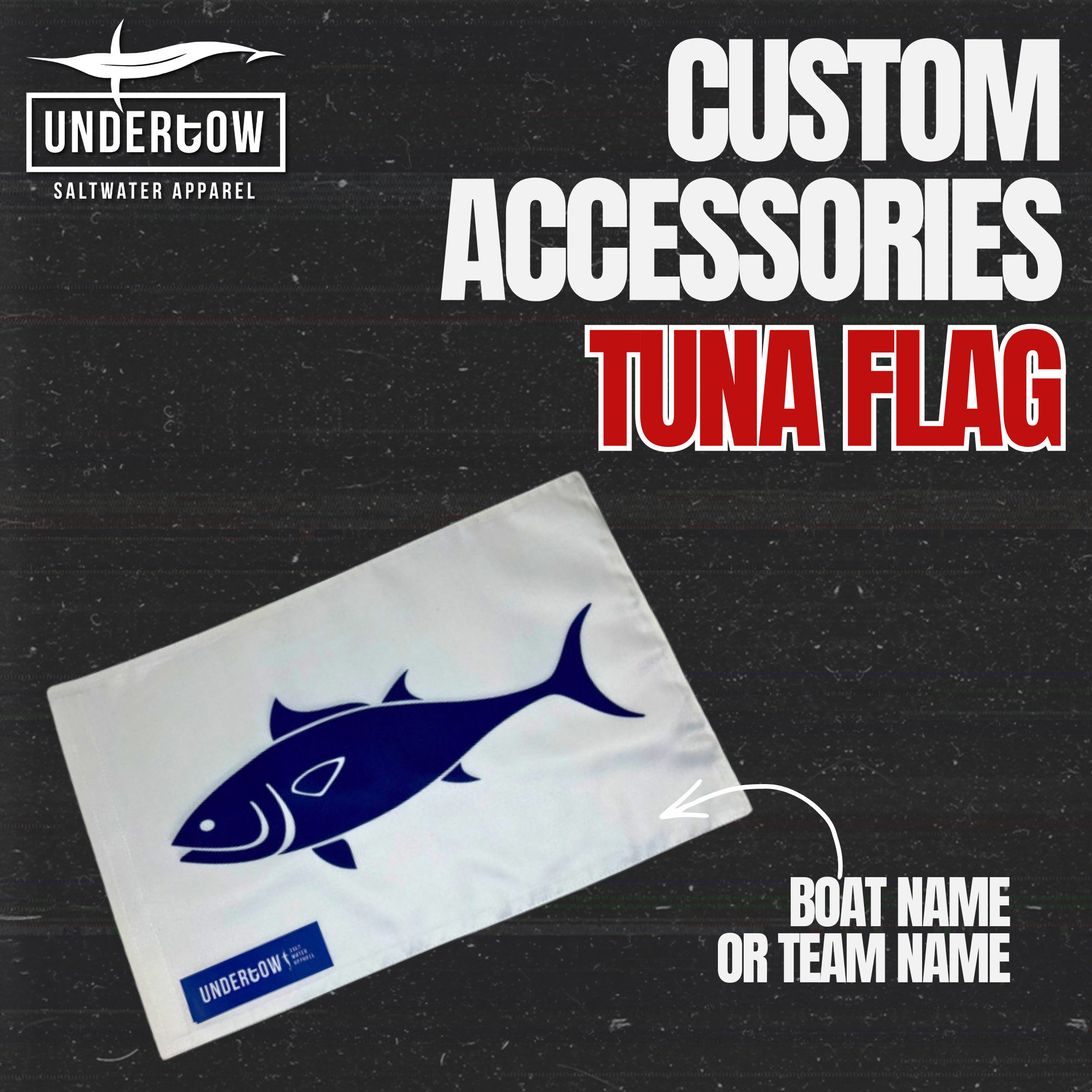 Custom Tuna Flag