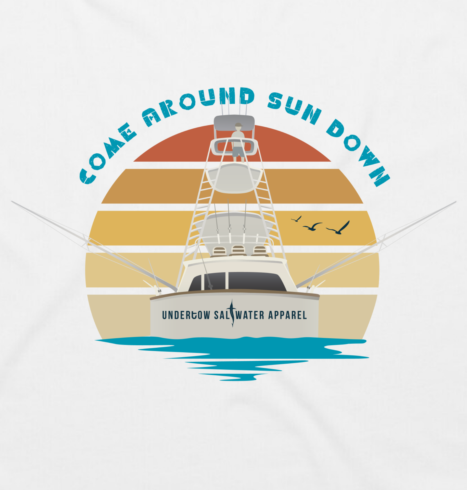 Undertow Come Around Sun Down Tee - Womens