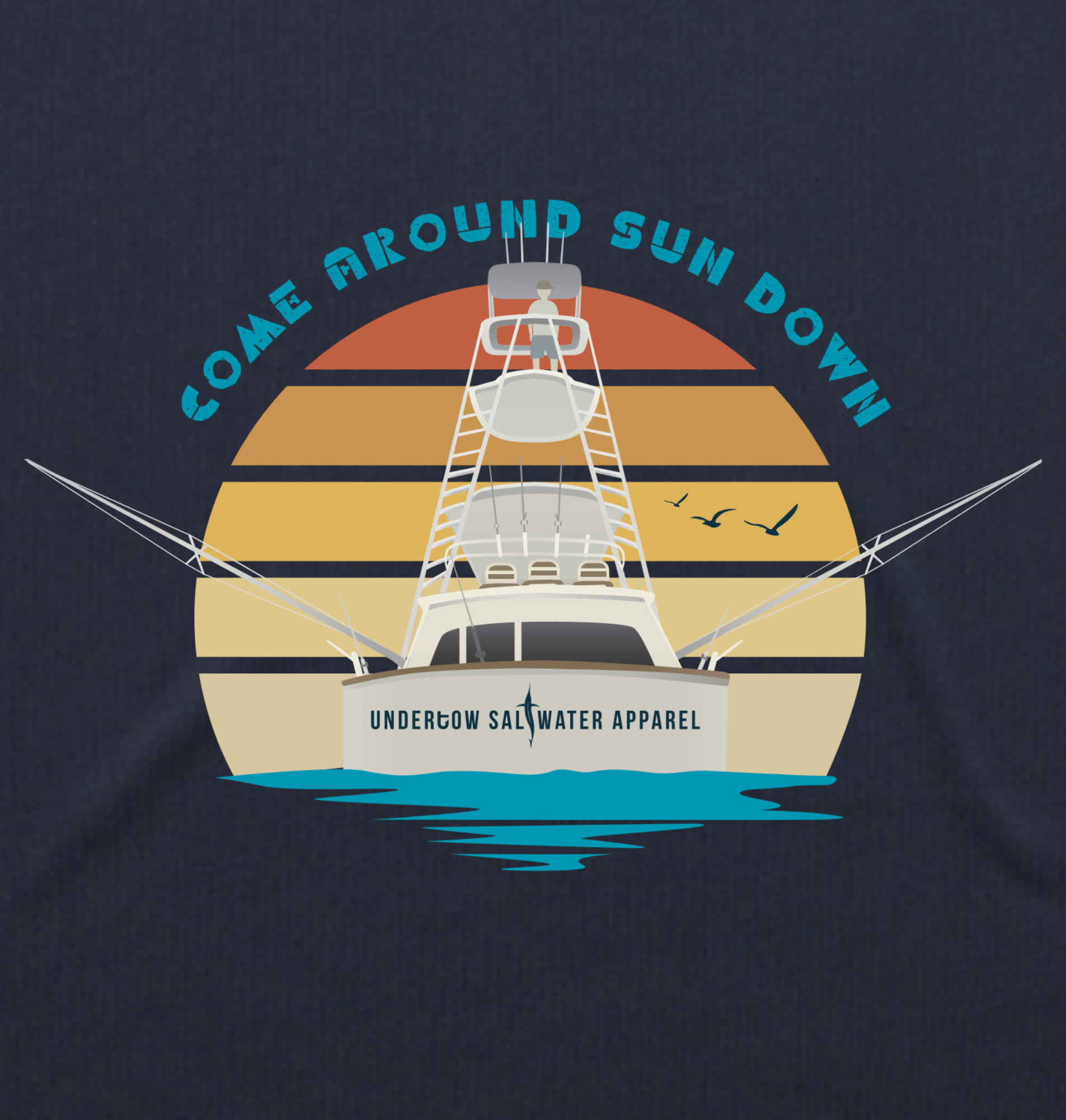 Undertow Come Around Sun Down Tee